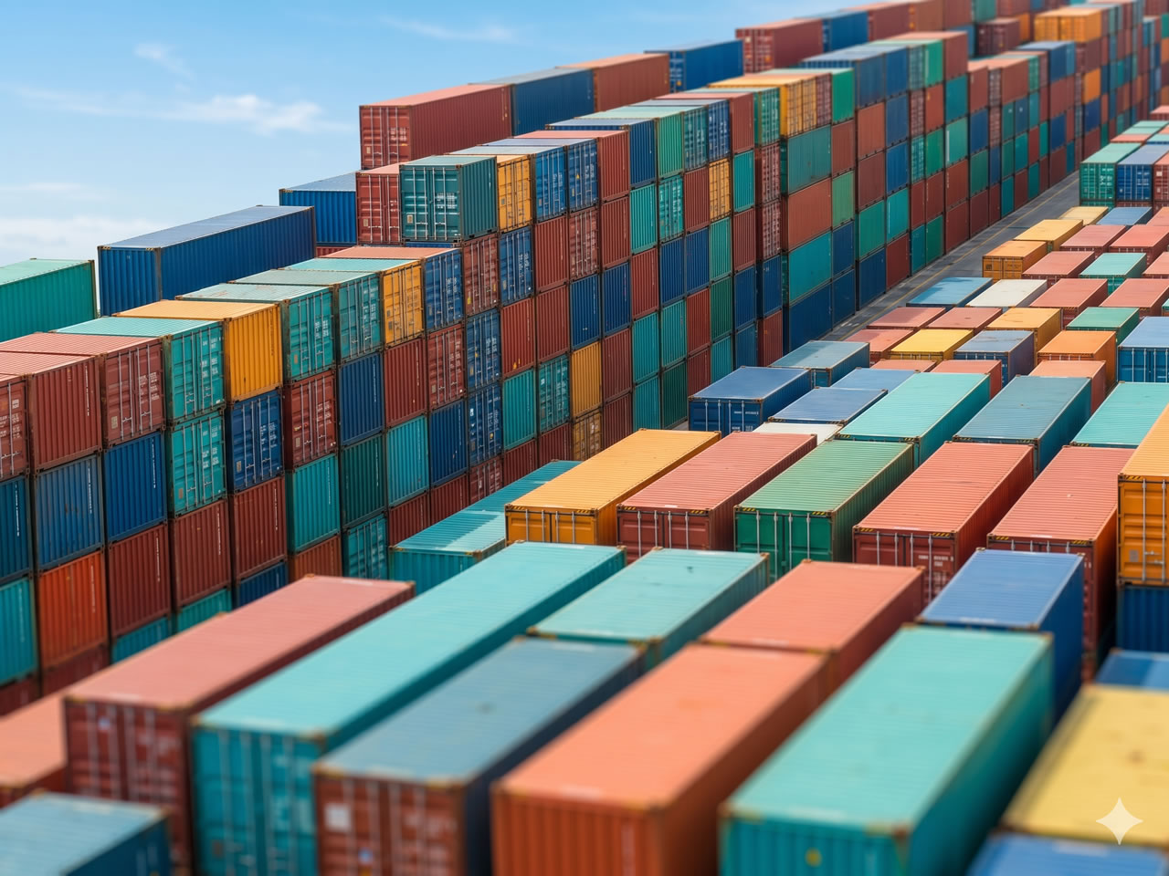 Freight shipping containers